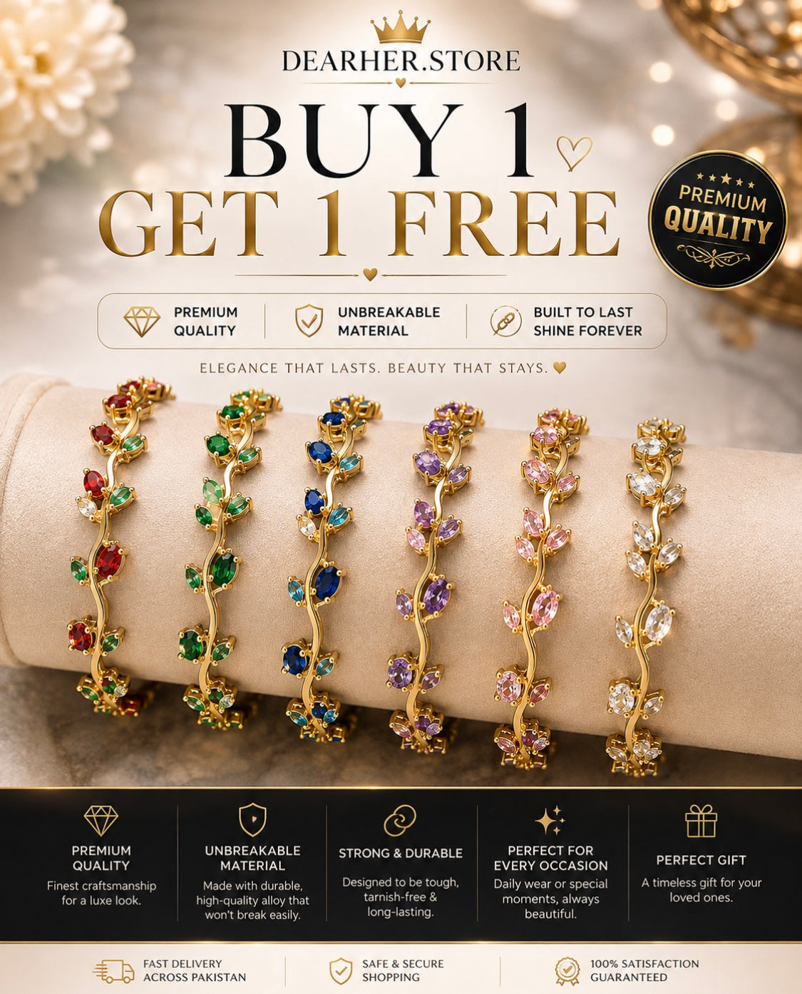 Special empire elegance feel bracelet